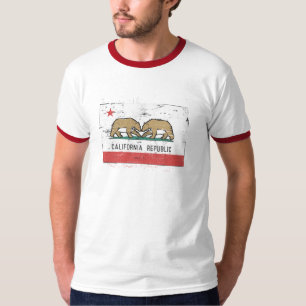 California Gay Marriage Flag T-shirt