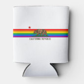 California Gay Pride Flag Blikjeskoeler (Voorkant)