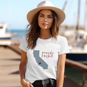 California Geboren en opgefokt   Kleurstatus bewer T-shirt