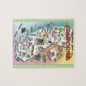 California geïllustreerde 8x10 legpuzzel (Horizontaal)