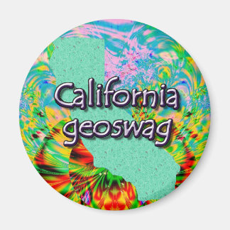 California Geocaching levert magneet Geoswag