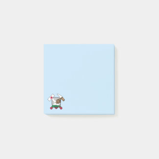 California Geologist's Rock Hammer Flag Logo Post-it® Notes