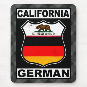 California German American Mousemat Muismat