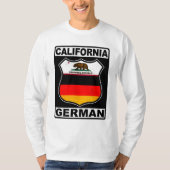 California German American T-shirt (Voorkant)