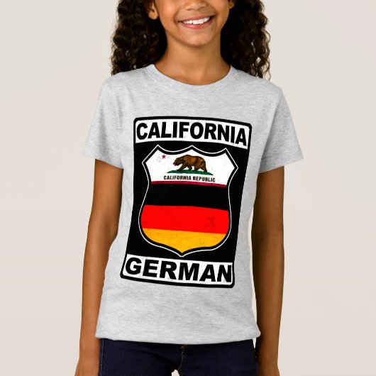 California German American T-shirt (Voorkant)