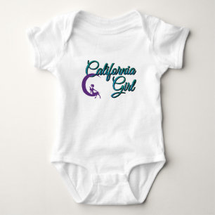 California Girl baby bodysuit