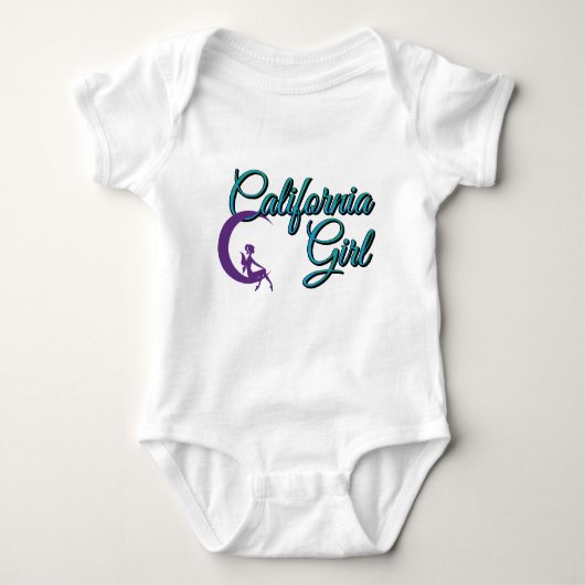 California Girl baby bodysuit (Voorkant)