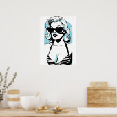 California Girl Poster (Keuken)