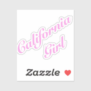 California Girl Sticker