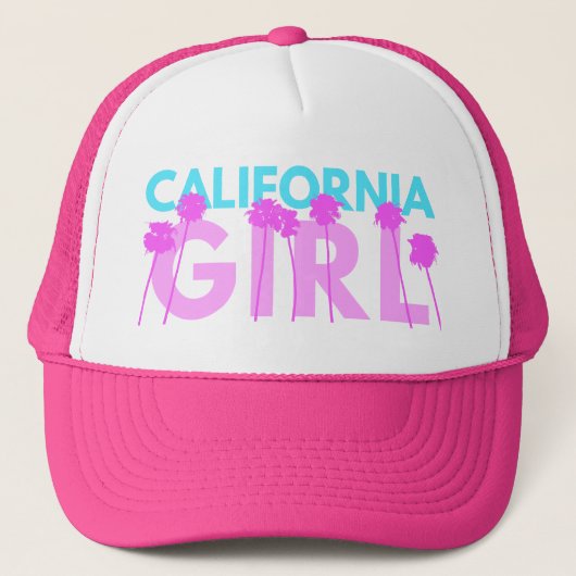 California GIrl Trucker Pet (Voorkant)