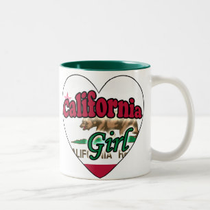California Girl Tweekleurige Koffiemok