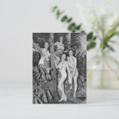 California Girls, jaren '30 Briefkaart (Staand voorkant)