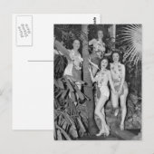 California Girls, jaren '30 Briefkaart (Voorkant / Achterkant)