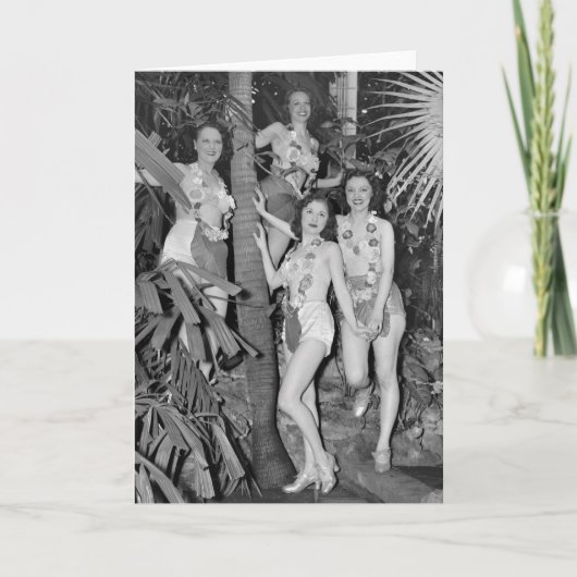 California Girls, jaren '30 Kaart (Voorkant)