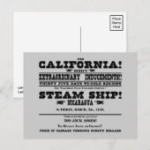 California Gold Rush Briefkaart (Voorkant / Achterkant)