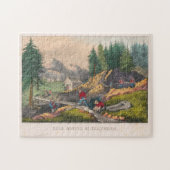  California Gold Rush Illustration (1871) Legpuzzel (Horizontaal)