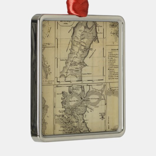 California Gold Rush Metalen Ornament (Rechts)