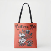 California Golden Poppies shopping bag Tote Bag (Voorkant)