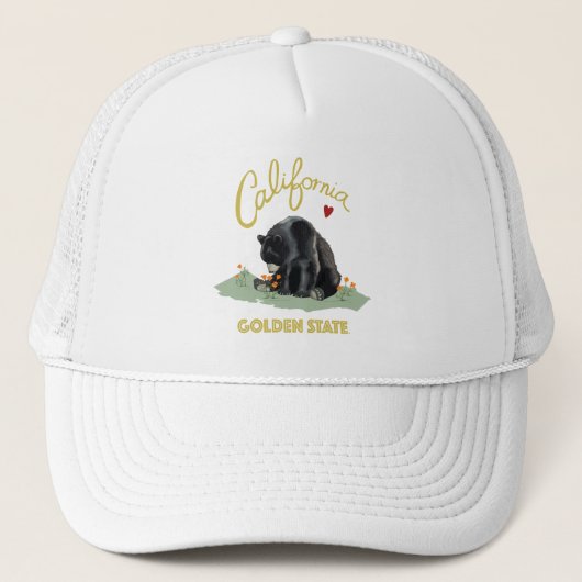 California Golden State Beer Trucker Pet (Voorkant)