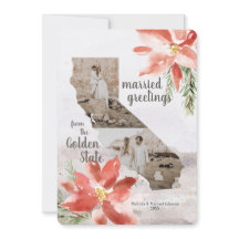 California Golden State Map 1e Kerstmis