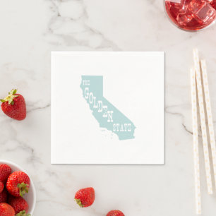 California Golden State Nickname Californian Motto Servetten