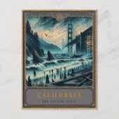 California | Gotische kunst Briefkaart (Voorkant)