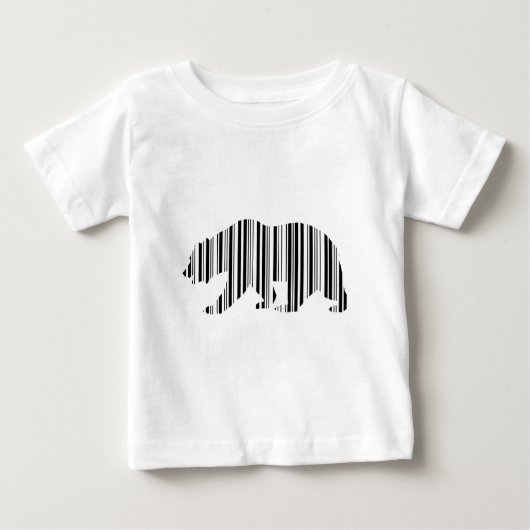 CALIFORNIA Gouden Beer BAR CODE Patroonontwerp (Voorkant)