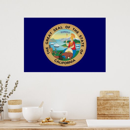 California Great Seal Poster (Keuken)