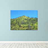 California Green Canvas Afdruk (Insitu (Houten vloer))