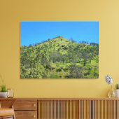 California Green Canvas Afdruk (Insitu (Woonkamer))