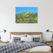 California Green Canvas Afdruk (Insitu (Slaapkamer))