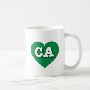 California Green Heart - Ik hou van CA Koffiemok