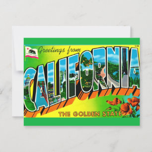 California Greeting Briefkaart