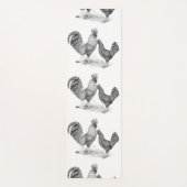 California Grey Rooster en Hen Yogamat (Voorkant)