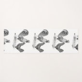 California Grey Rooster en Hen Yogamat (Voorkant (horizontaal))