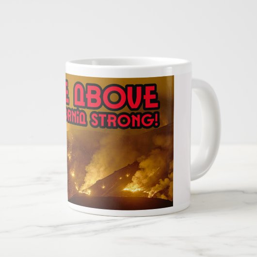 California! Grote Koffiekop (Voorkant rechts)