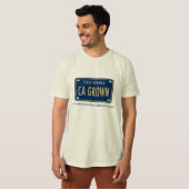 California Grown Logo Organic T-Shirt (Voorkant volledig)