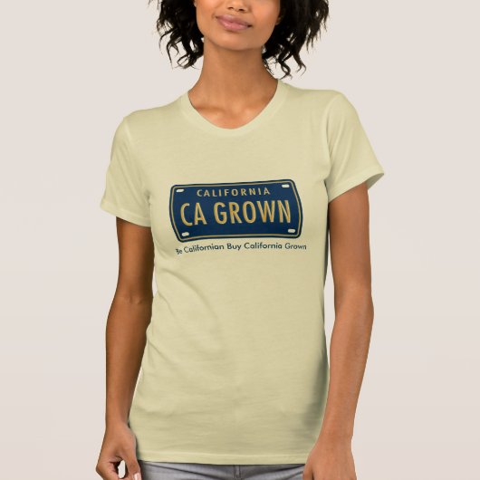 California Grown Logo Women's T-Shirt (Voorkant)