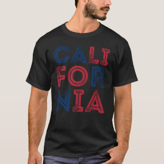 California Grunge stijl belettering Mannen T-shirt