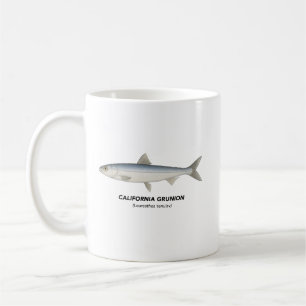 California Grunion - zeedieren van Californië Koffiemok
