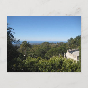 California Hearst Castle Sky Fotograaf Briefkaart