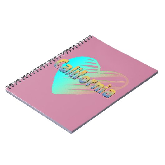 California Heart Notitieboek (Linkerzijde)