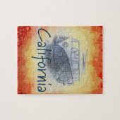 California Heart Puzzle Legpuzzel (Horizontaal)