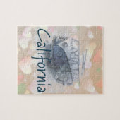 California Heart Puzzle Legpuzzel (Horizontaal)