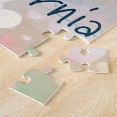 California Heart Puzzle Legpuzzel (Zijkant)