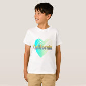 California Heart T-shirt (Voorkant volledig)