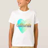 California Heart T-shirt (Voorkant)
