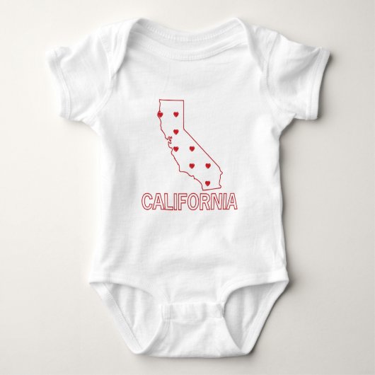 California Hearts Romper (Voorkant)