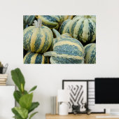 California. Herfst oogst in Californië Poster (Thuiskantoor)