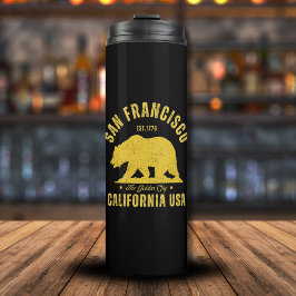 California Heritage Bear – San Francisco Thermosbeker